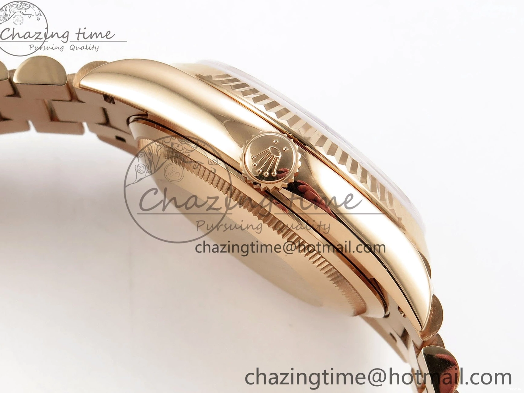 Day 1:1 Tiffany RAF Stone Edition on Best RG Blue RG Date A2836 Dial Bracelet Roman 36 0523